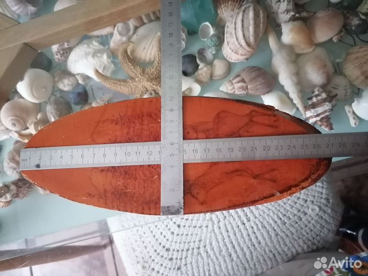 Картина на спиле дерева СССР