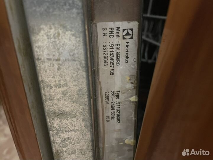 Посудомоечная машина electrolux 60