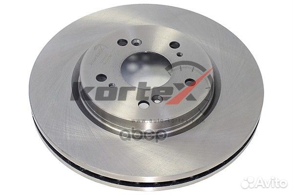 Диск торм. honda CR-V III/IV 07- перед.вент.(d