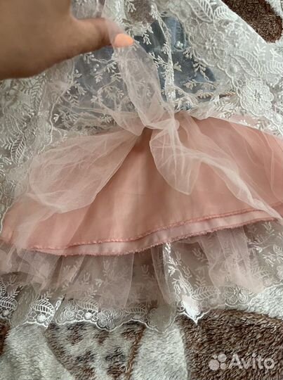 Платье на девочку рост 74-80