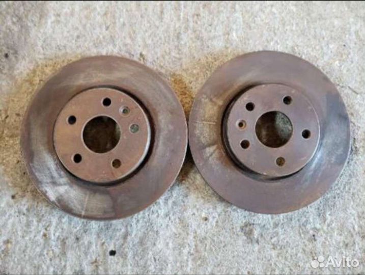 Тормозные диски (передние) Chevrolet Aveo T300