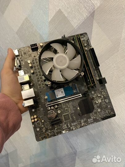 Комплект i5 11400f / h510 / 16 gb / кулер