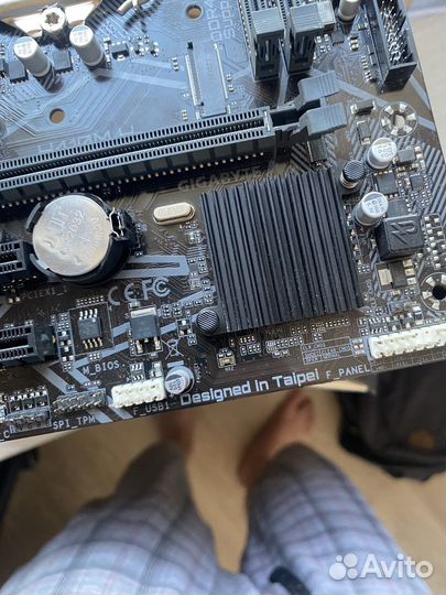 Материнская плата gigabyte H410M H