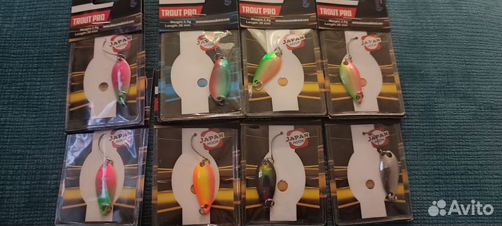 Форелевые блесна