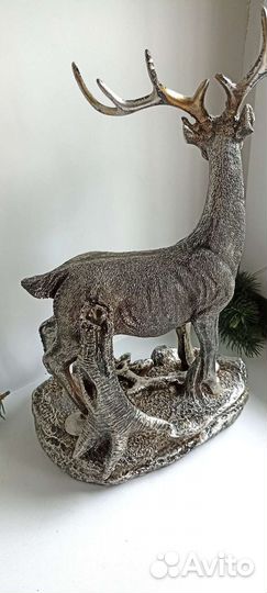 Декоративная фигура косуля статуэтка
