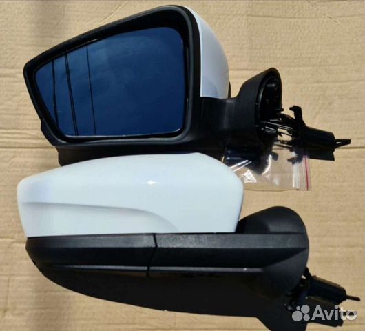 Зеркала на Logan в стиле Granta Белые