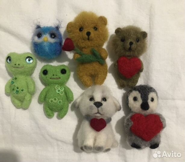 Валяные игрушки