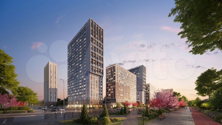 2-к. квартира, 51,8 м², 9/14 эт.