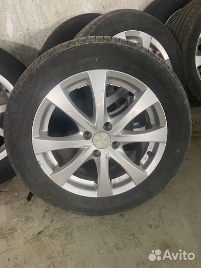 Колеса в сборе r16 летние 4 100