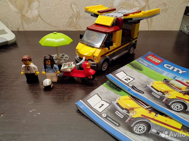 Лего city 60150 пиццерия на колёсах (оригинал)