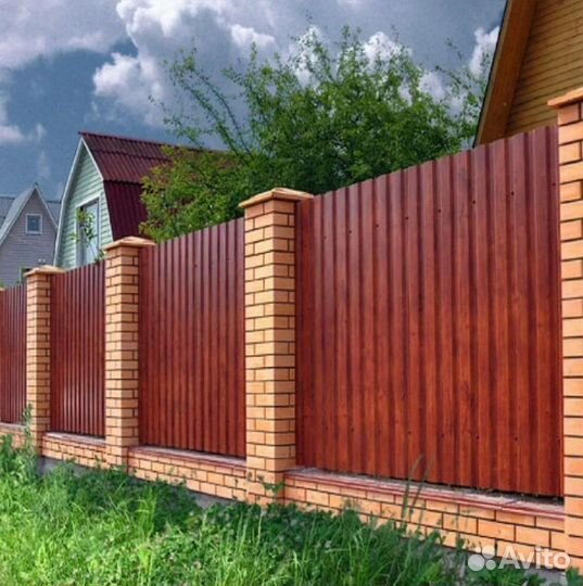 Металлопрофиль для забора