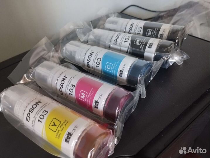 Чернила для принтера epson