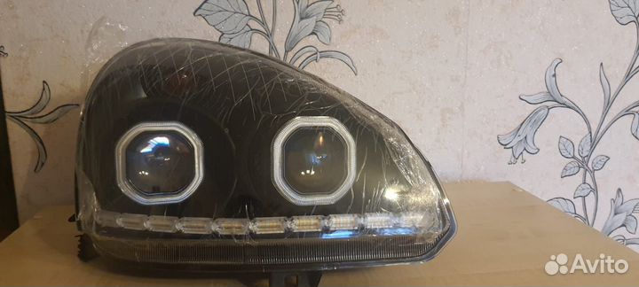 Передние фары на priora