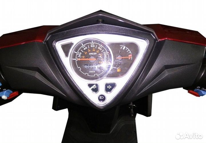 Мопед racer RC50QT-6F flame