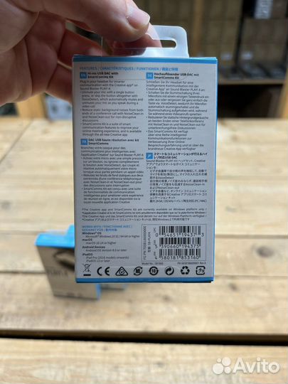 Звуковые карты creative sound blaster Play 4