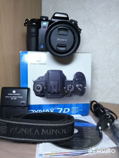 Konica Minolta Dynax 7D(18-70мм) 4гб+Сумка+Коробка