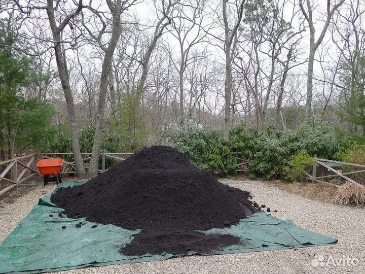 Перегной, земля, пгс, грунт