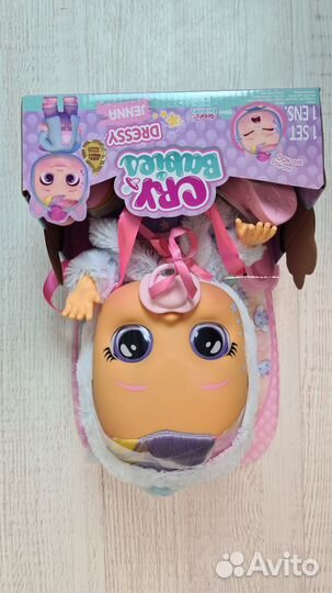 Край бебис кукла пупсик cry babies