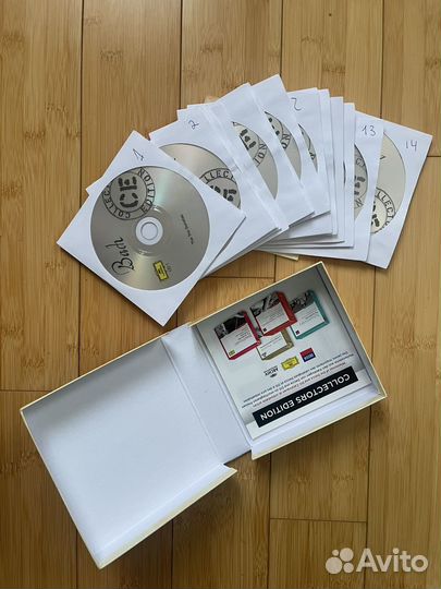 Cd компакт диски Бах сборник 14 дисков орган