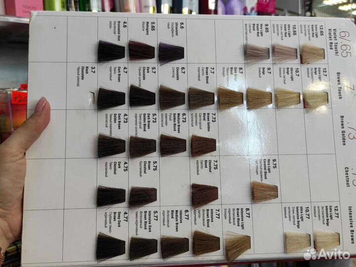 Профессиональные краски для волос