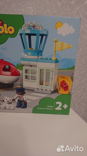 Новый lego duplo 10961 Самолет и аэропорт
