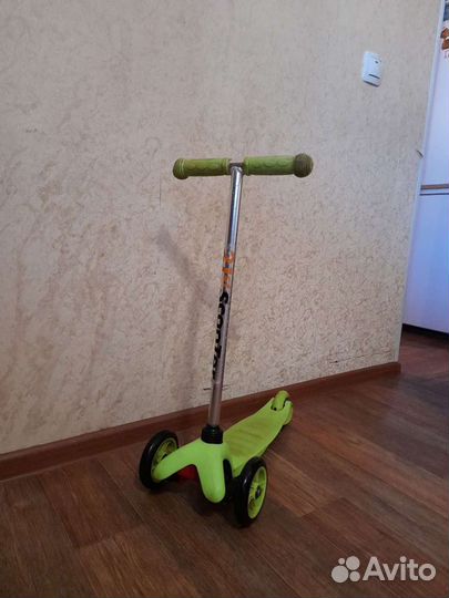 Самокат детский трехколесный бу