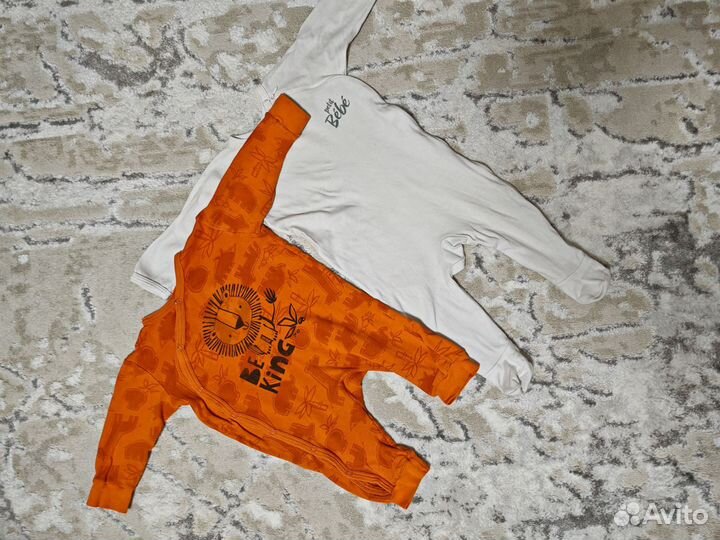 Пакет одежды на мальчика 62-68 74