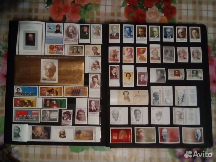 Чистые марки и блоки СССР Персоналии MNH**