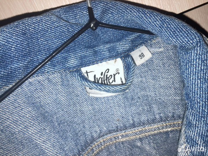 Джинсовая куртка детская