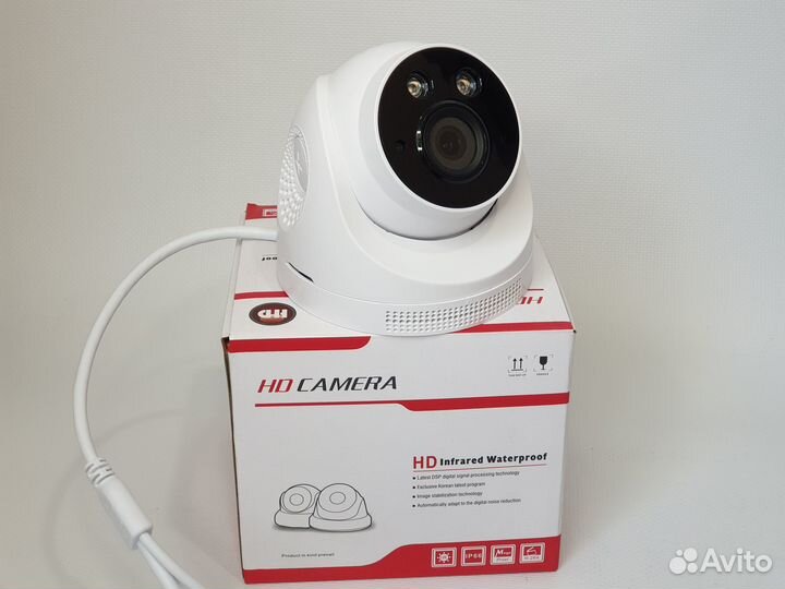 Камера видеонаблюдения в офис со звуком