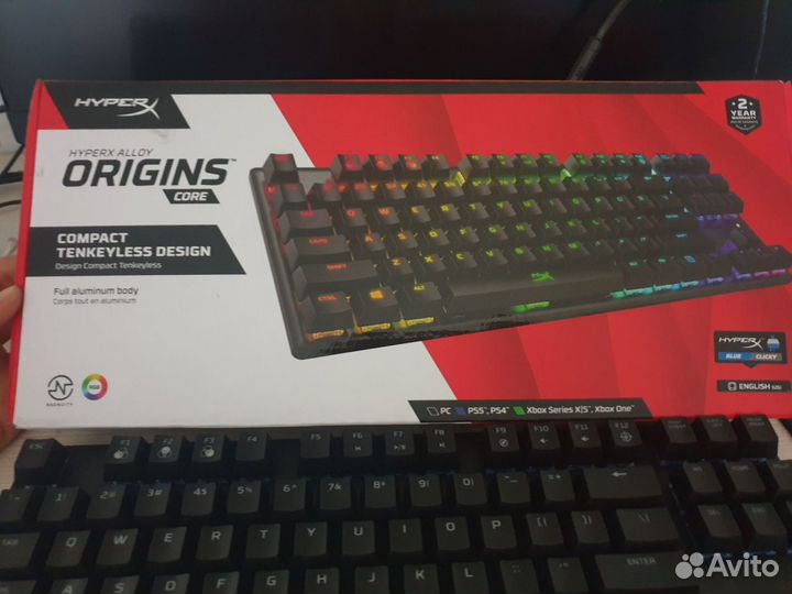 Клавиатура hyperx alloy origins core