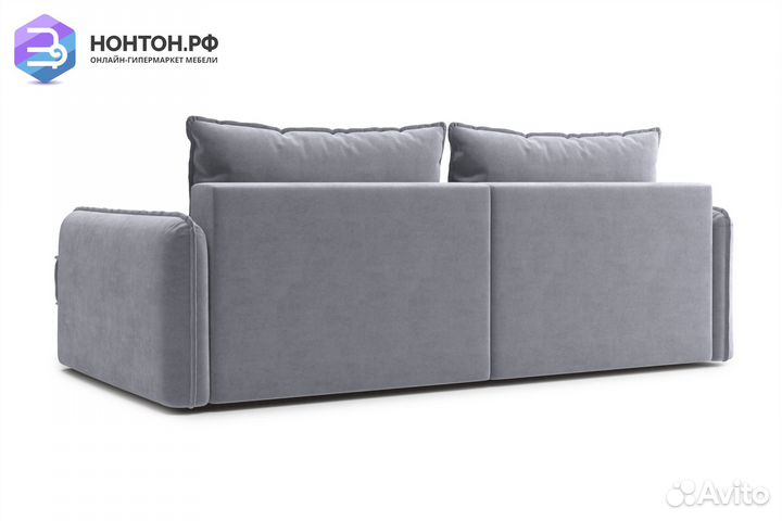 Диван угловой тик-так Антей серый