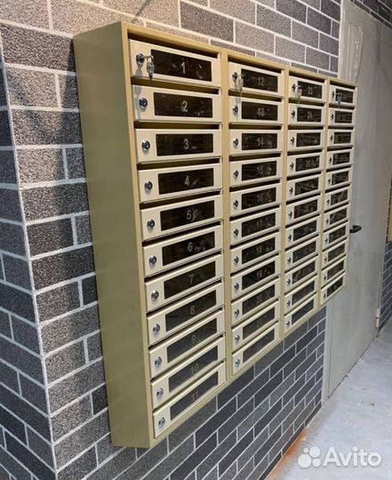 Почтовые ящики с прозрачным окошком