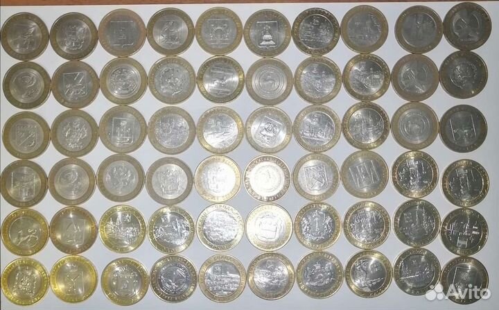 Биметаллические юбилейные монеты