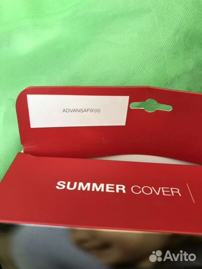 Britax romer advansafix летний чехол для автокресл