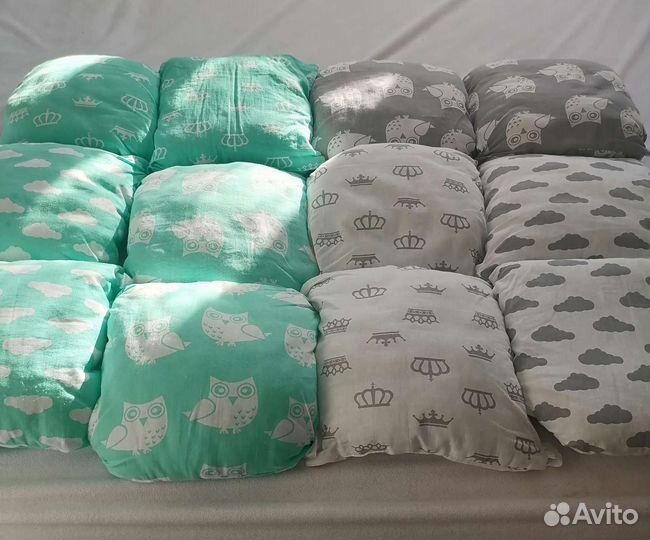 Бортики в детскую кроватку бу