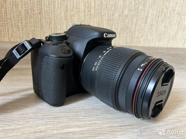 Зеркальный фотоаппарат canon eos 600d