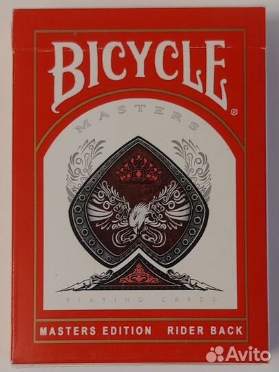 Редкие карты Bicycle Masters edition (красные)