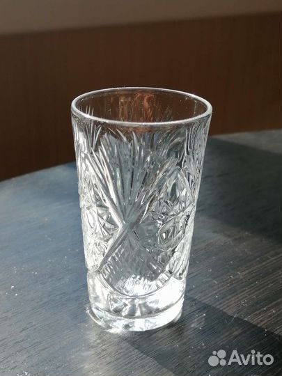 Фужеры, бокалы, рюмки хрусталь 18 предметов