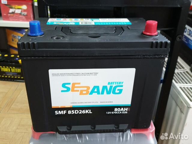 Sebang 85D26L 80ah (Rocket)