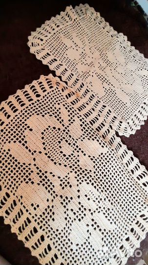 Салфетки вязаные крючком