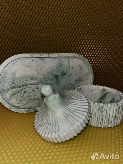 Шкатулка из гипса