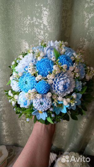 Букет из мыльной основы