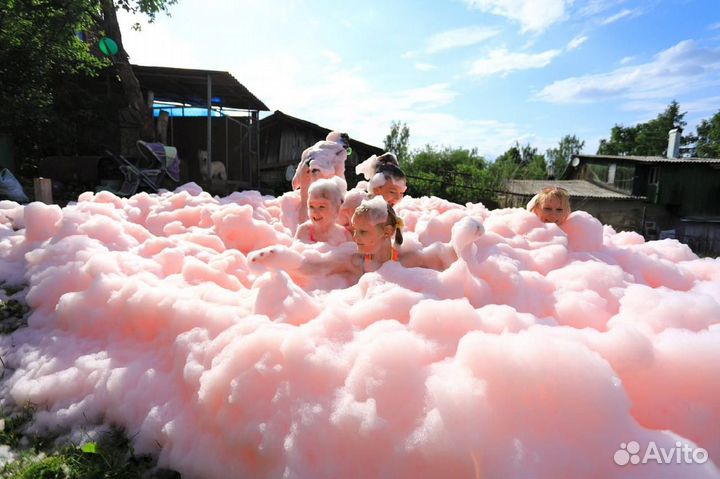 Пенная вечеринка с ведущим