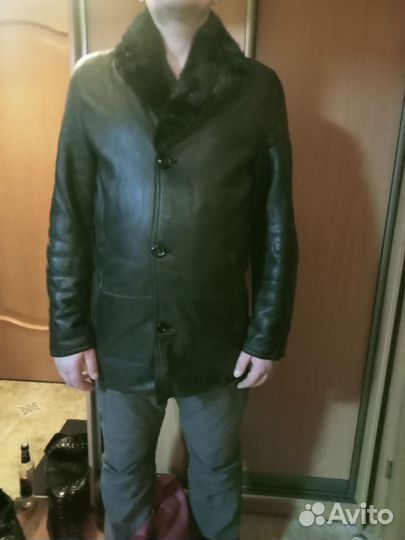 Дубленка натуральная мужская