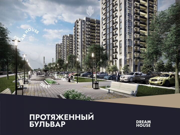 2-к. квартира, 65,5 м², 14/16 эт.