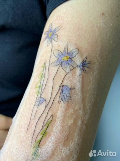 Коррекция старых татуировок