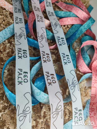 Печать на лентах, лента с лого, лента для медали