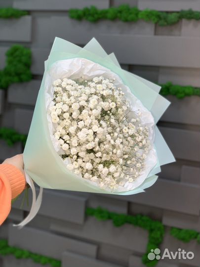 Букет из гипсофилы