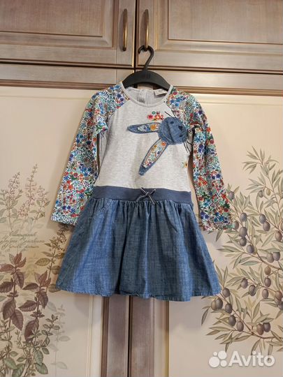 Платья Next колготки Next пакетом 5-6 лет 110-116